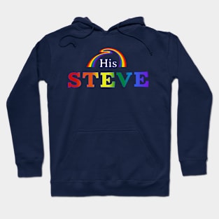 His Steve - LGBTQ Couples Hoodie